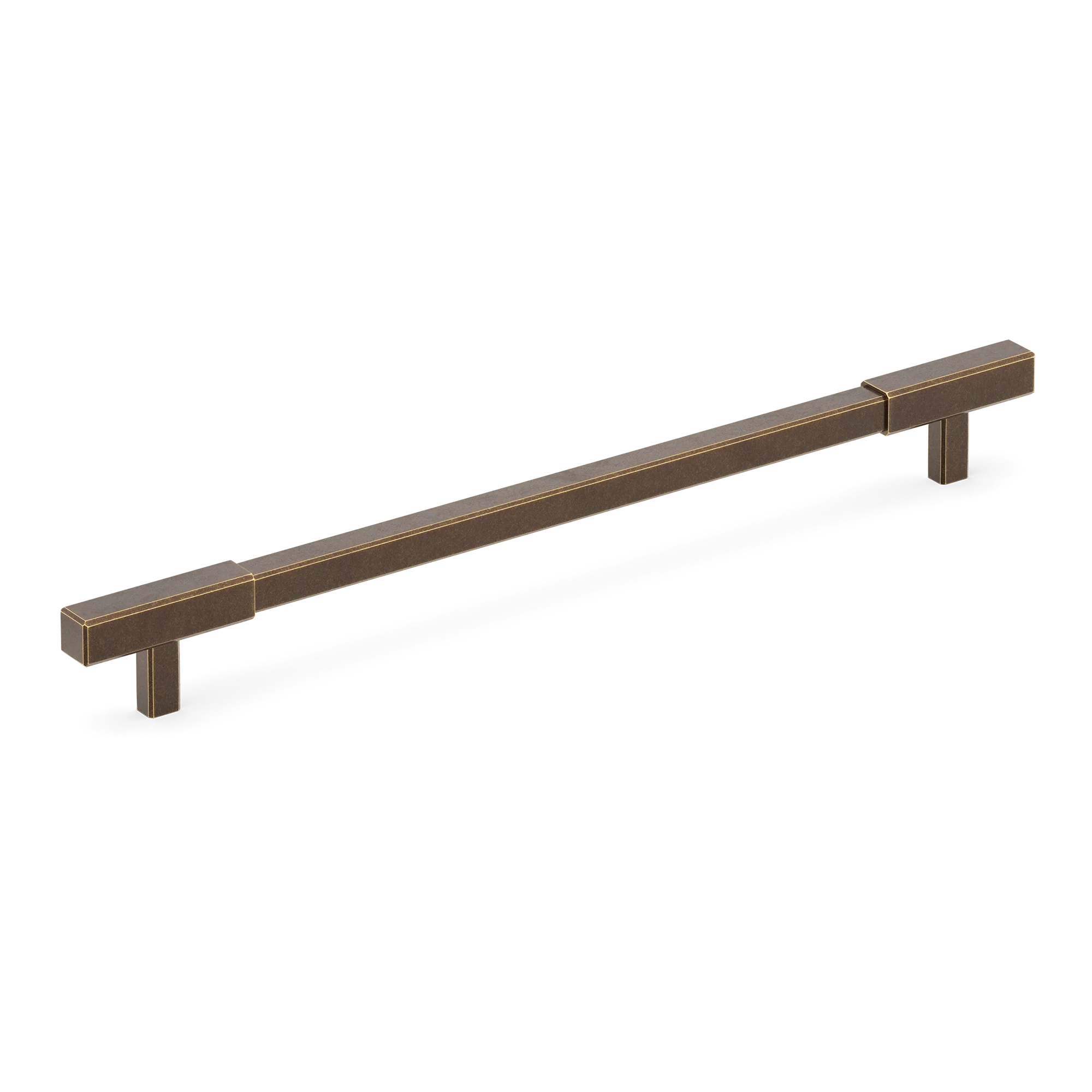 Armac Martin Digbeth Plain Appliance Pull without Backplate in 384mm / Dark Aged Brass
