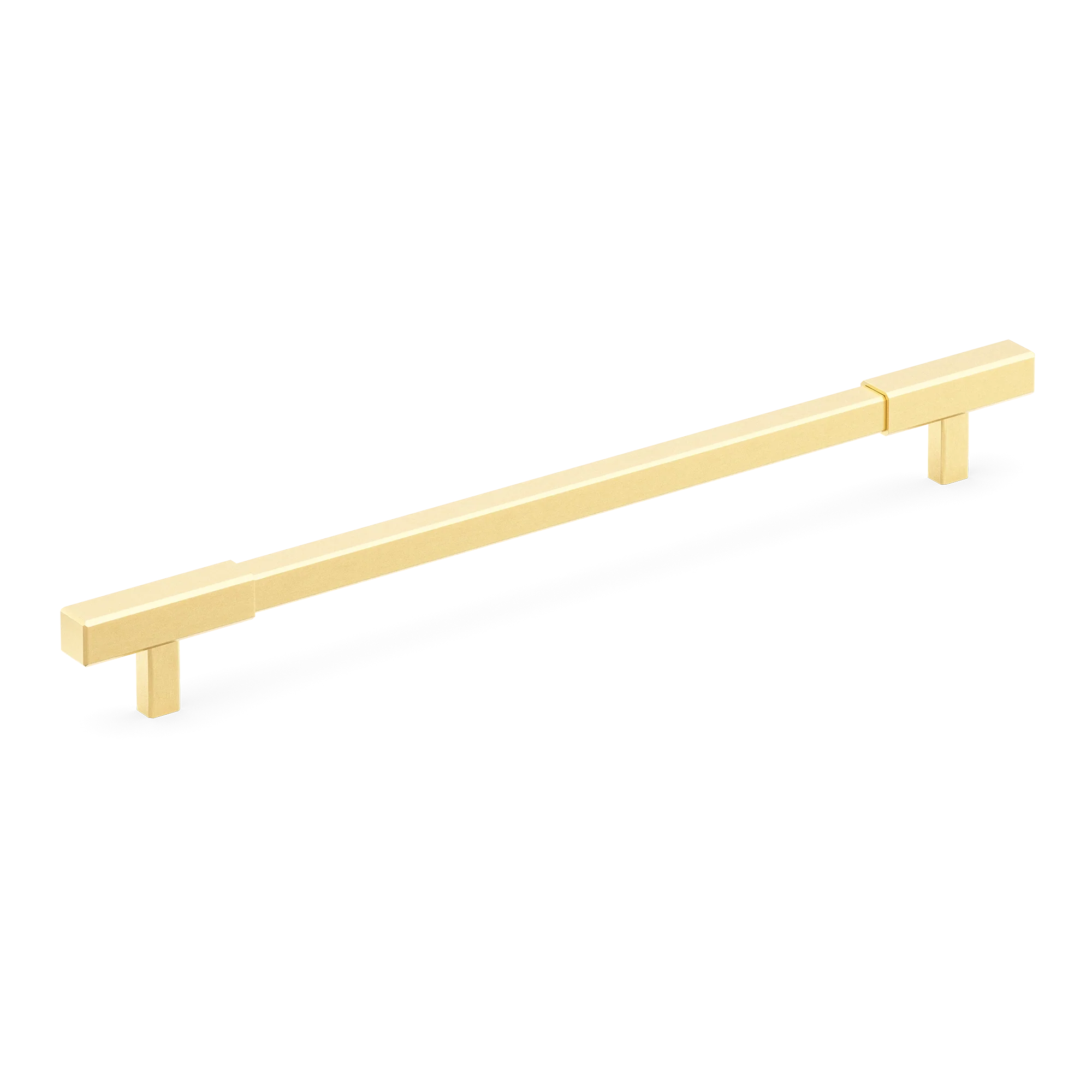 Armac Martin Digbeth Plain Appliance Pull without Backplate in 384mm / Satin Brass Lacquered