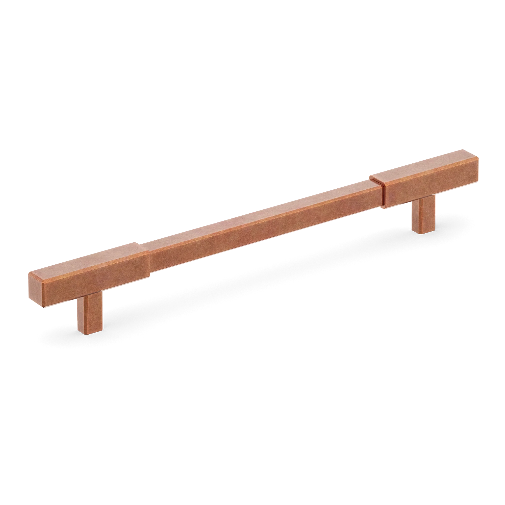 Armac Martin Digbeth Plain Cabinet Handle without Backplate in 128mm / Aged Copper