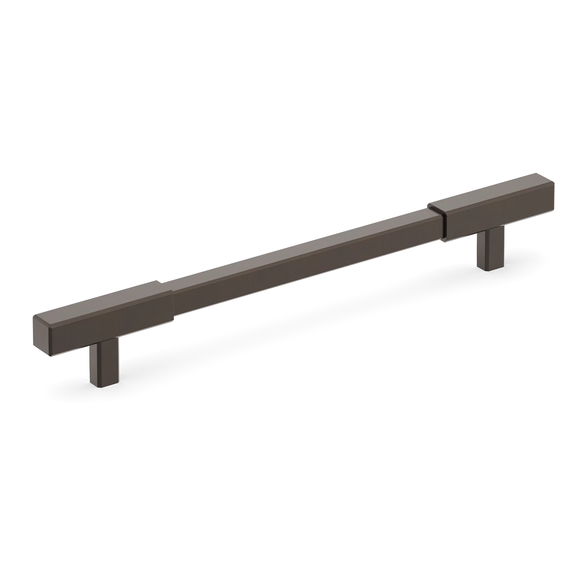 Armac Martin Digbeth Plain Cabinet Handle without Backplate in 128mm / Dark Bronze