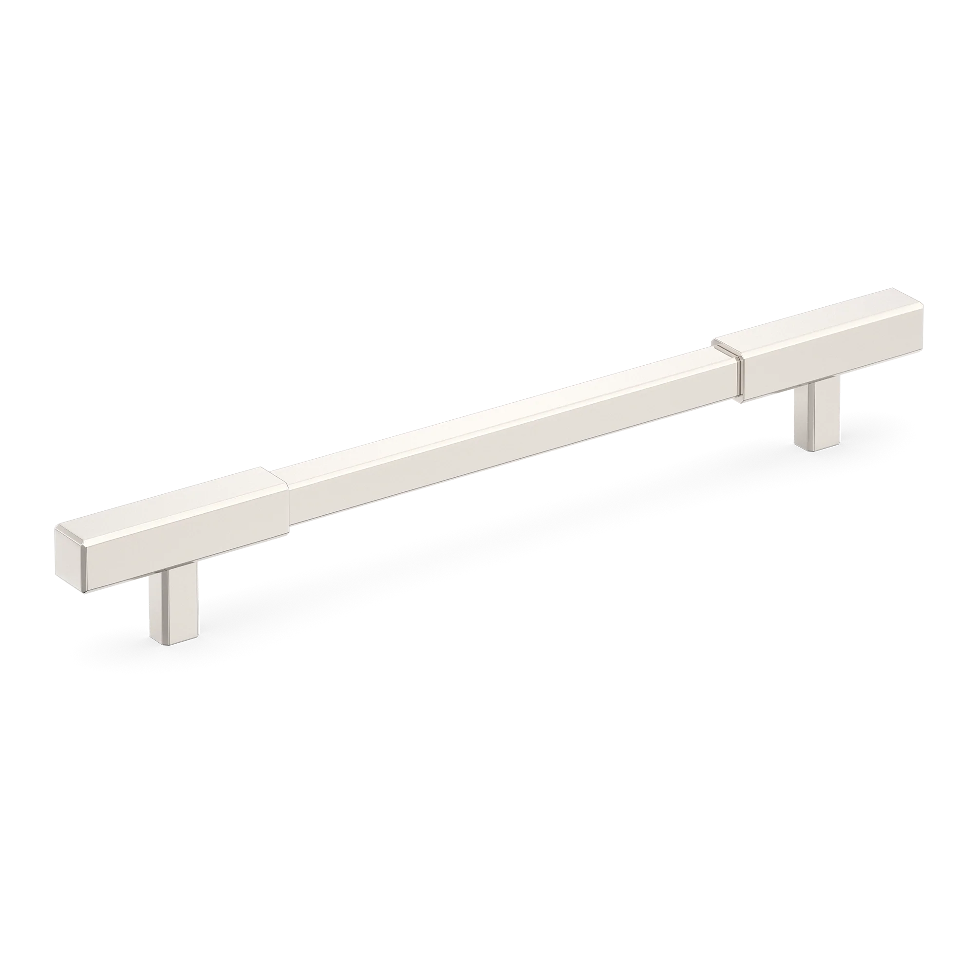 Armac Martin Digbeth Plain Cabinet Handle without Backplate in 128mm / Polished Nickel Plate