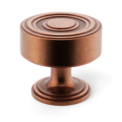 Armac Martin Dougan Cabinet Knob in 25mm / Aged Copper