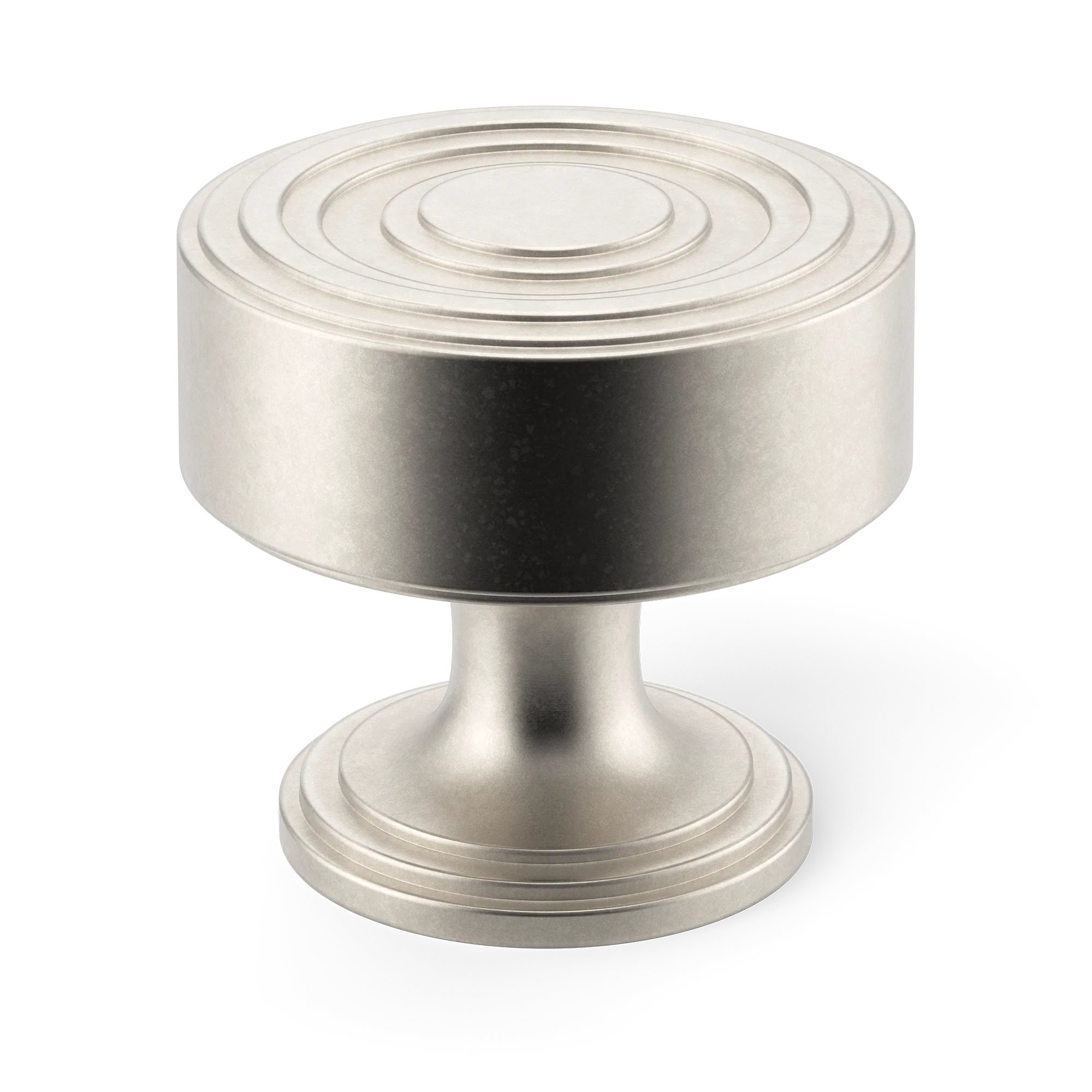 Armac Martin Dougan Cabinet Knob in 25mm / Barrelled Nickel Plate