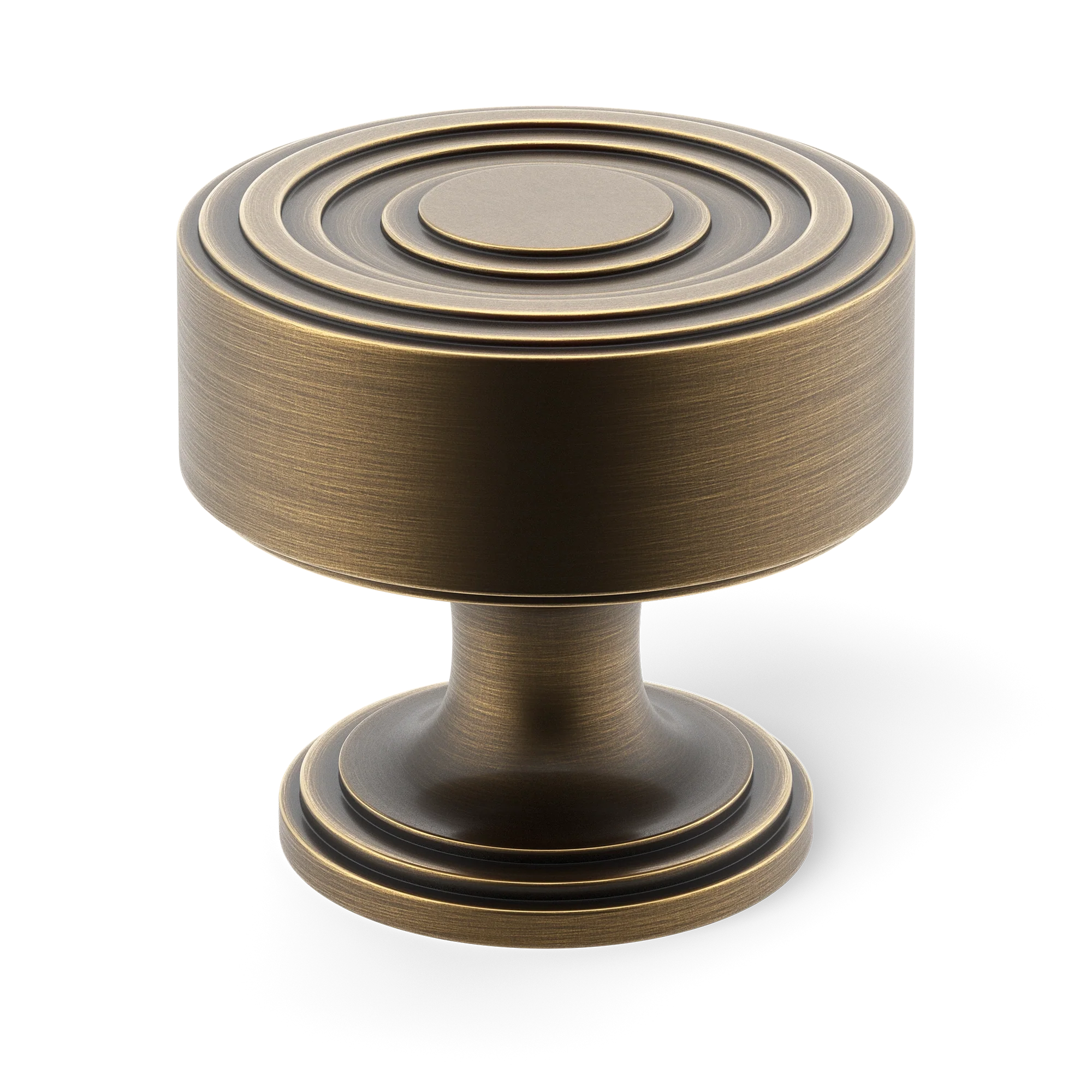 Armac Martin Dougan Cabinet Knob in 25mm / Satin Antique Satin Lacquered
