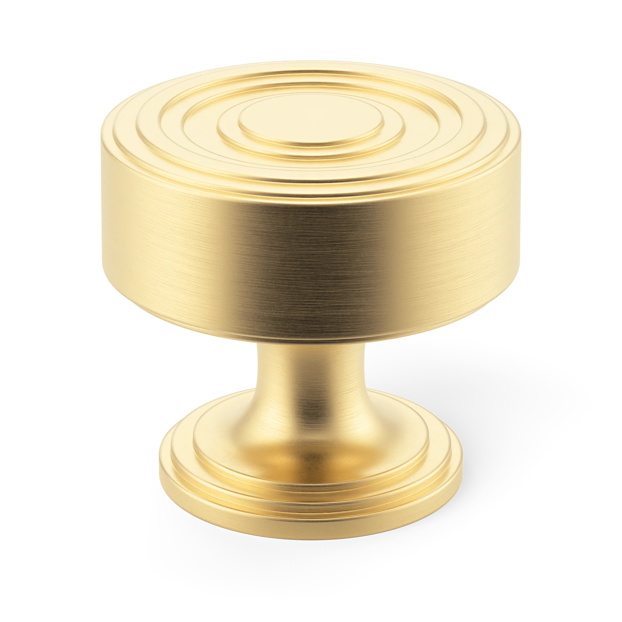 Armac Martin Dougan Cabinet Knob in 25mm / Satin Brass Unlacquered