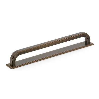 Armac Martin Dougan Appliance Pull with Backplate in 320mm / Dark Aged Brass