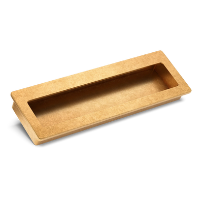 Armac Martin Driffold Flush Pull in 100mm / Burnished Brass