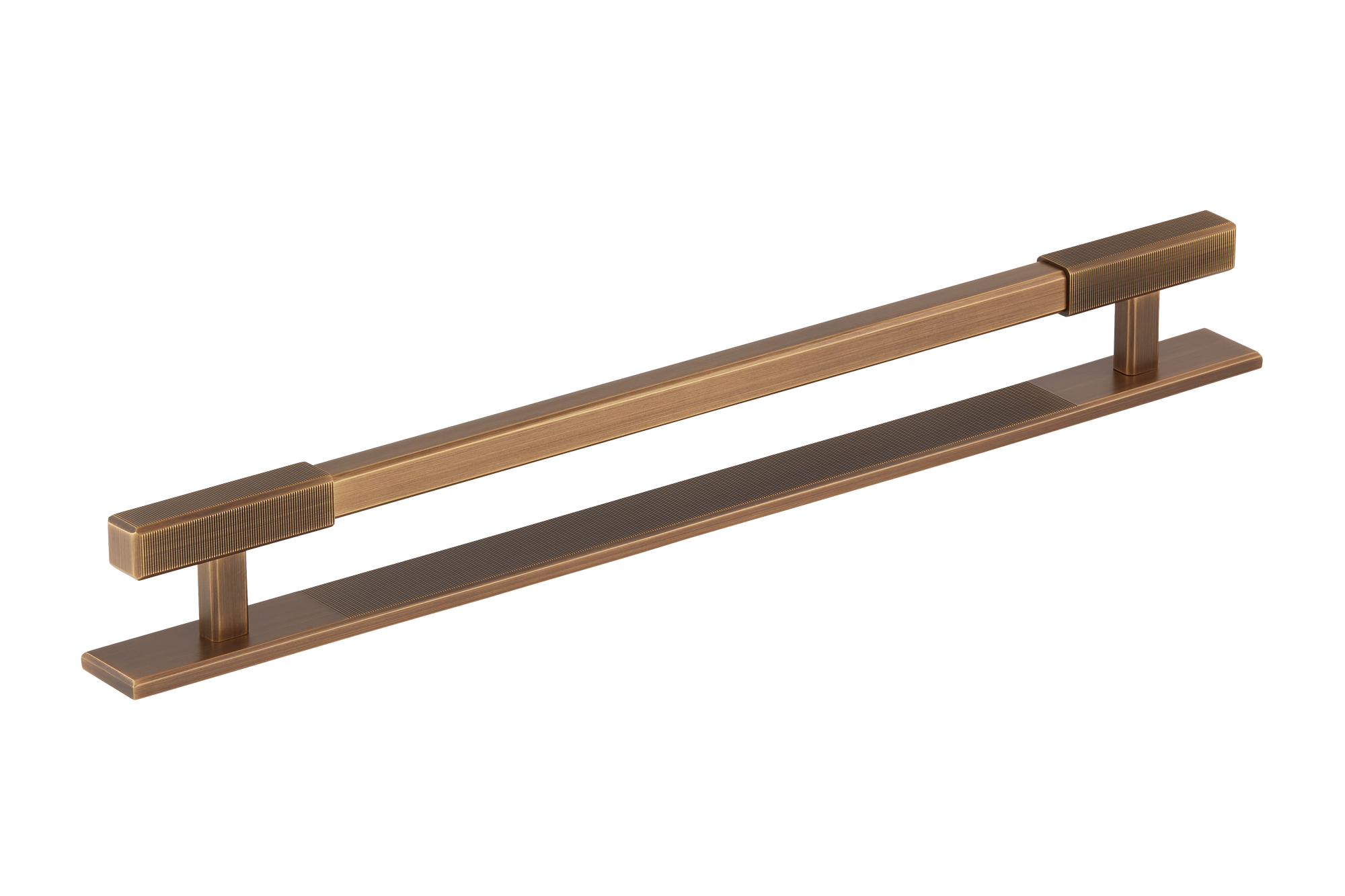 Armac Martin Digbeth Ridged Appliance Pull with Backplate