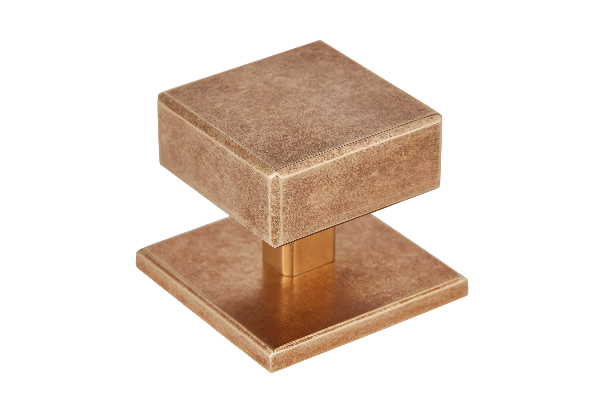 Armac Martin Digbeth Plain Cabinet Knob with Backplate