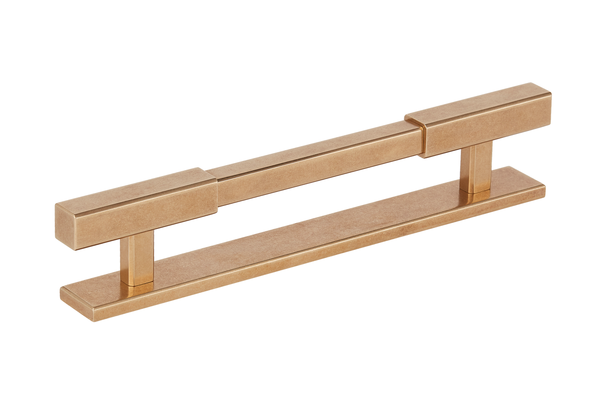 Armac Martin Digbeth Plain Cabinet Handle with Backplate