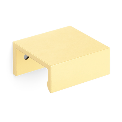 Armac Martin Edgbaston Finger Pull in 50mm / Satin Brass Lacquered