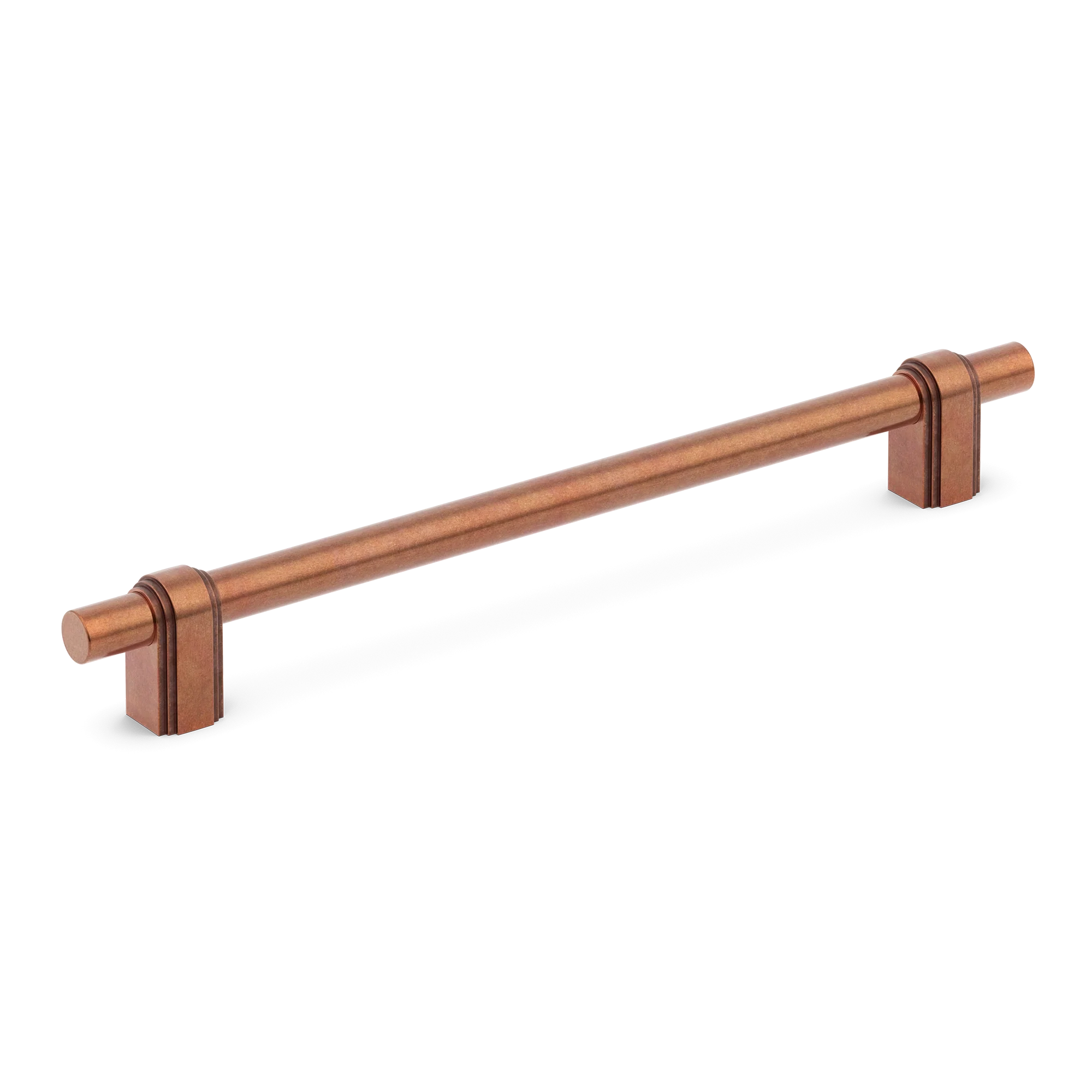Armac Martin Gaumont Cabinet Handle in 96mm / Aged Copper