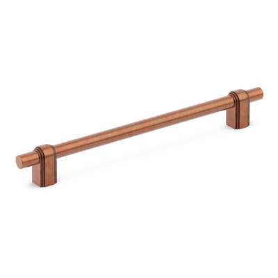 Armac Martin Gaumont Cabinet Handle in 96mm / Aged Copper