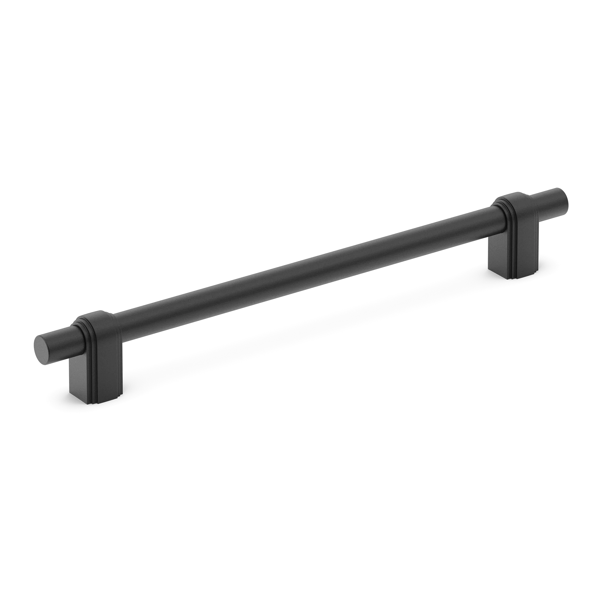 Armac Martin Gaumont Cabinet Handle in 96mm / Matt Black Lacquered