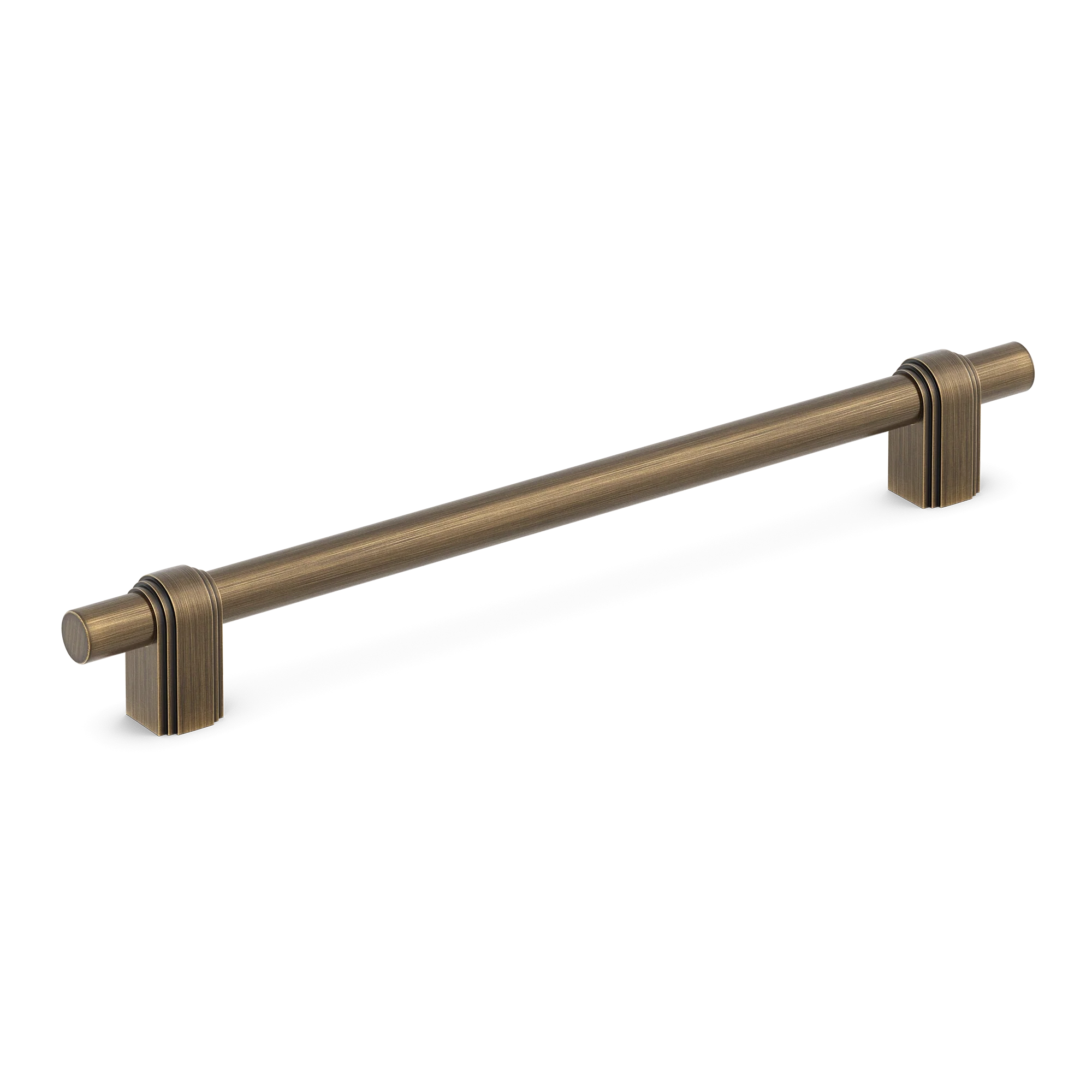 Armac Martin Gaumont Cabinet Handle in 96mm / Satin Antique Satin Lacquered