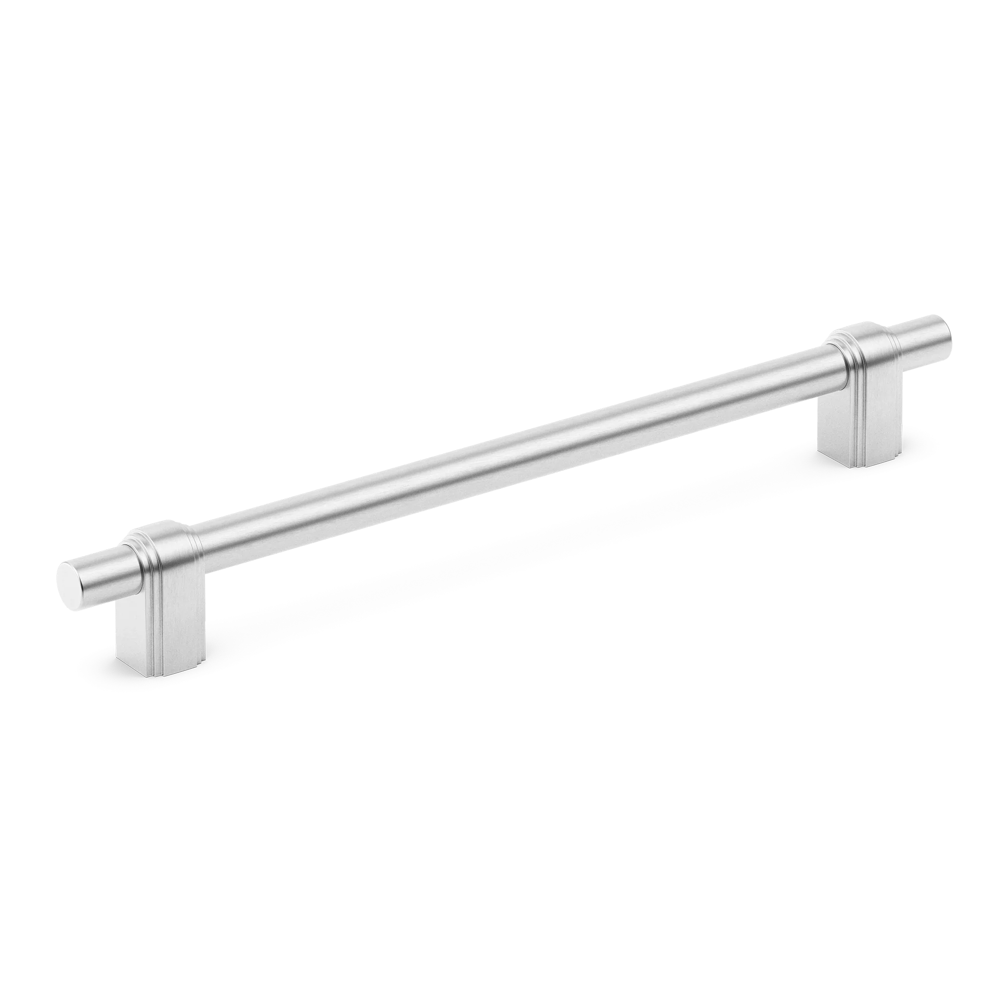 Armac Martin Gaumont Cabinet Handle in 96mm / Satin Chrome Plate