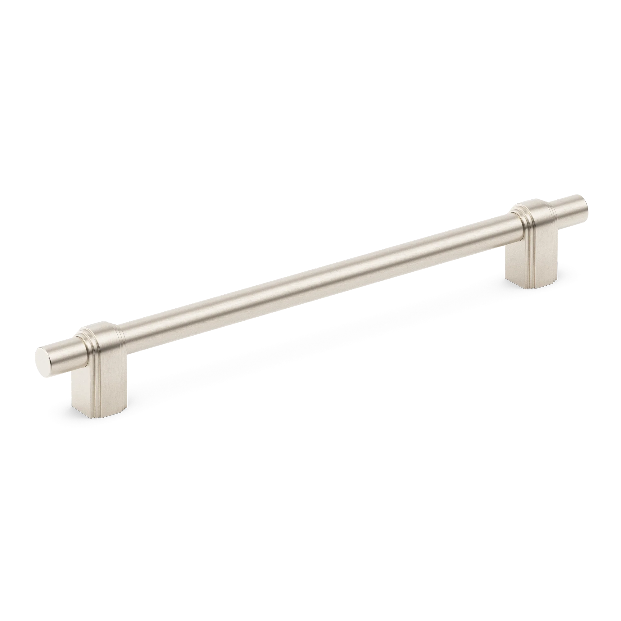 Armac Martin Gaumont Cabinet Handle in 96mm / Satin Nickel Plate