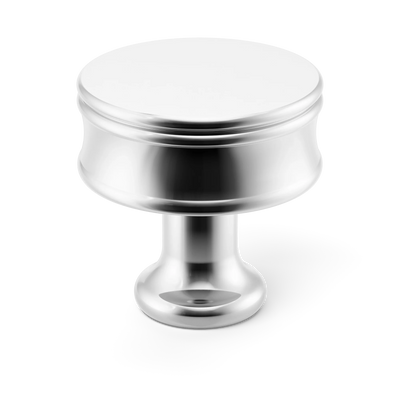 Armac Martin Grove Bamboo Cabinet Knob in 25mm / Polished Chrome Plate
