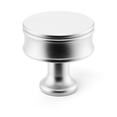 Armac Martin Grove Bamboo Cabinet Knob in 25mm / Satin Chrome Plate