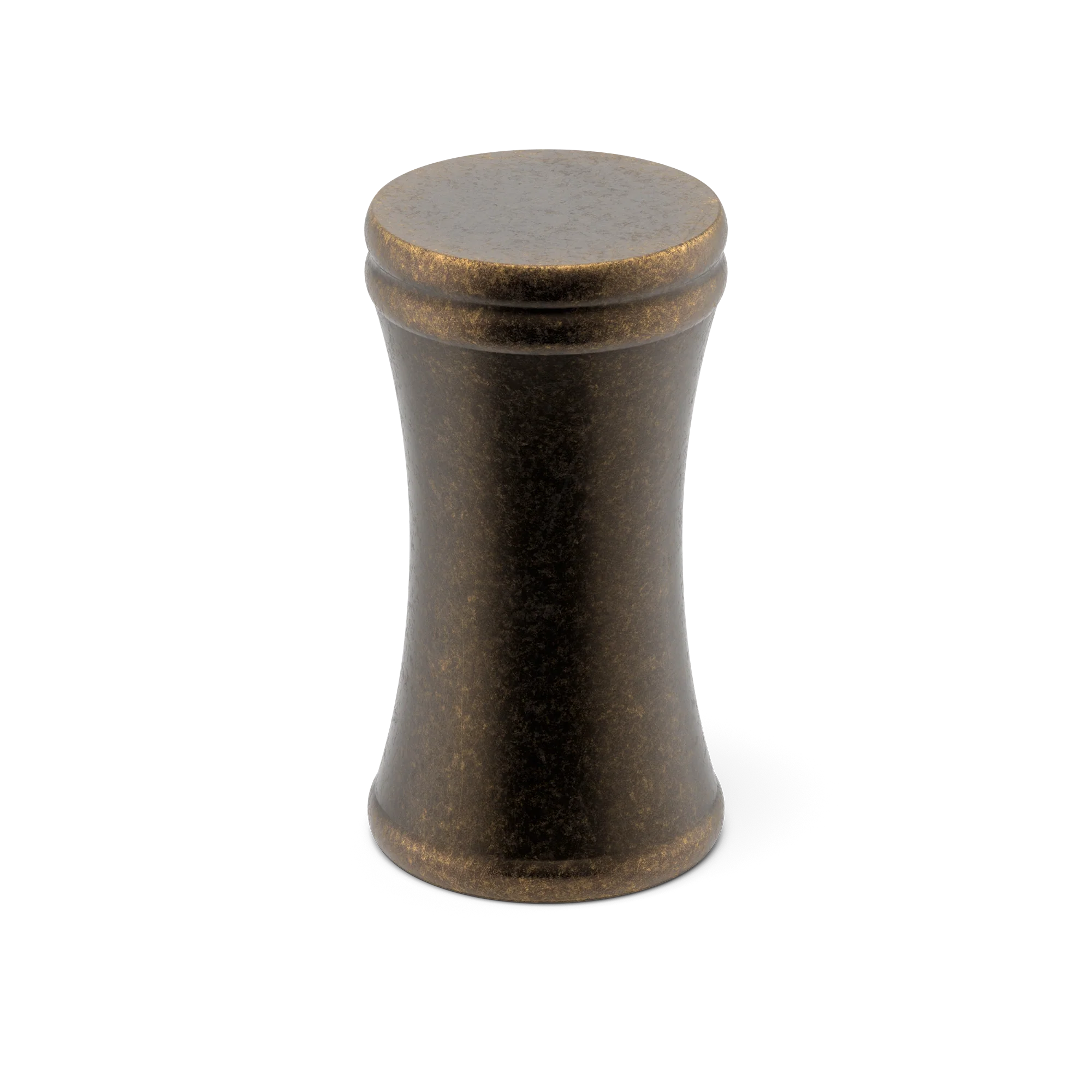 Armac Martin Grove Bamboo Thumb Knob in 19mm / Dark Aged Brass
