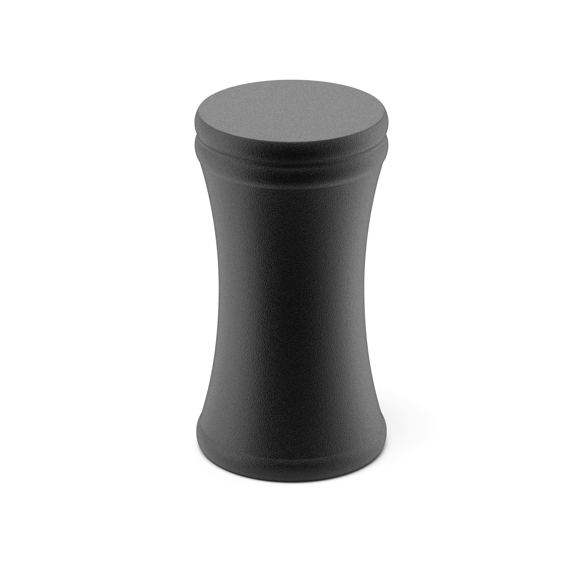 Armac Martin Grove Bamboo Thumb Knob in 19mm / Matt Black Lacquered
