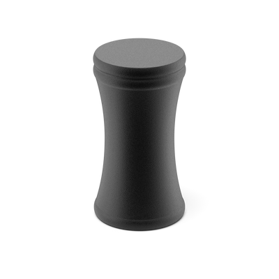 Armac Martin Grove Bamboo Thumb Knob in 19mm / Matt Black Lacquered