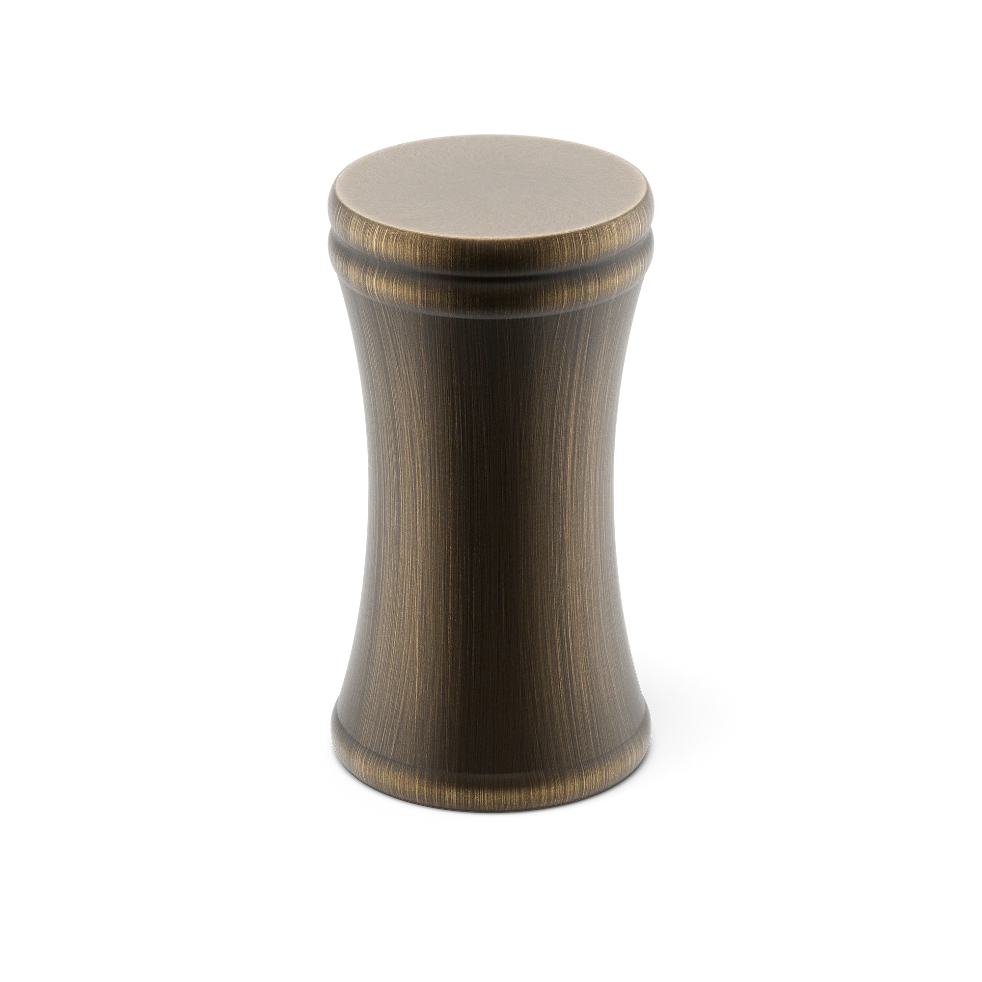 Armac Martin Grove Bamboo Thumb Knob in 19mm / Satin Antique Satin Lacquered