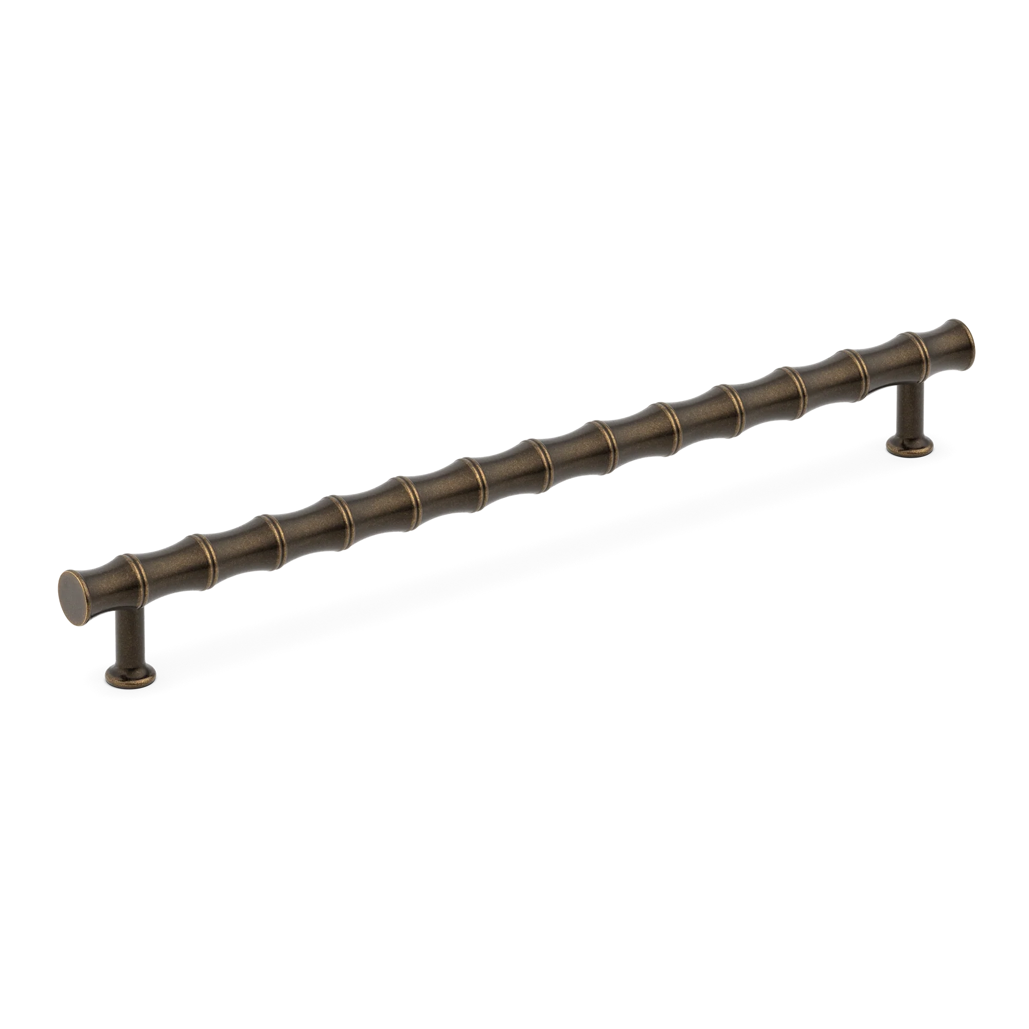 Armac Martin Grove Bamboo Appliance Pull in 384mm / Dark Aged Brass