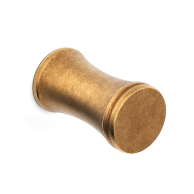 Armac Martin Grove Bamboo Robe Hook in 34mm / Burnished Brass
