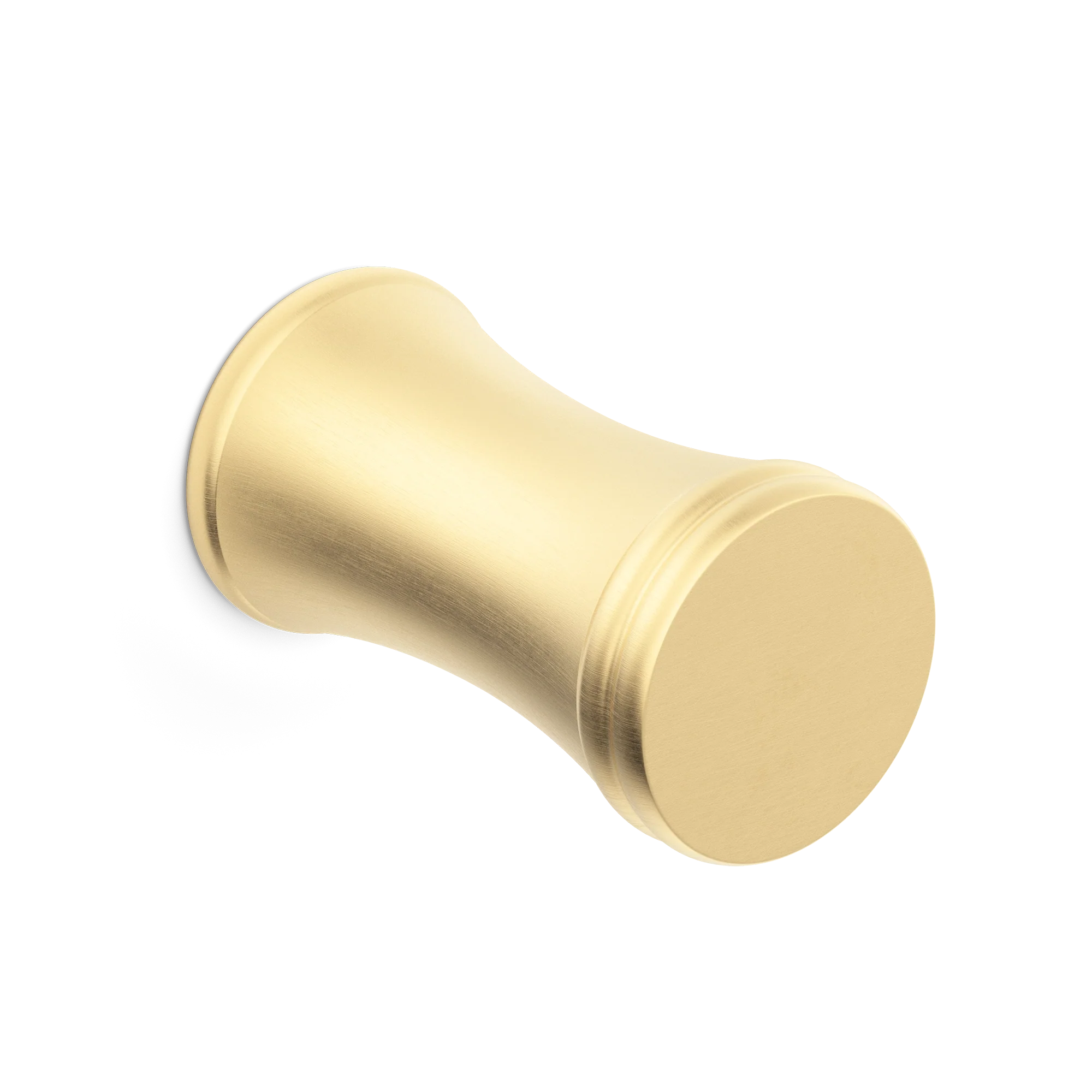 Armac Martin Grove Bamboo Robe Hook in 34mm / Satin Brass Unlacquered