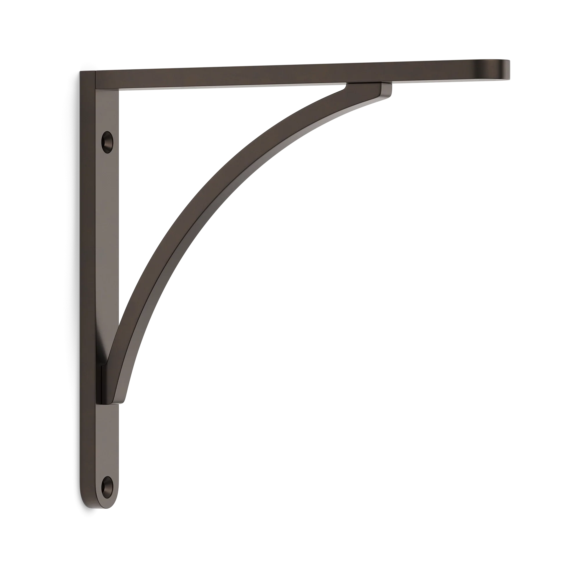 Armac Martin Handsworth Flush Mounted Shelf Bracket in 150mm / Dark Bronze
