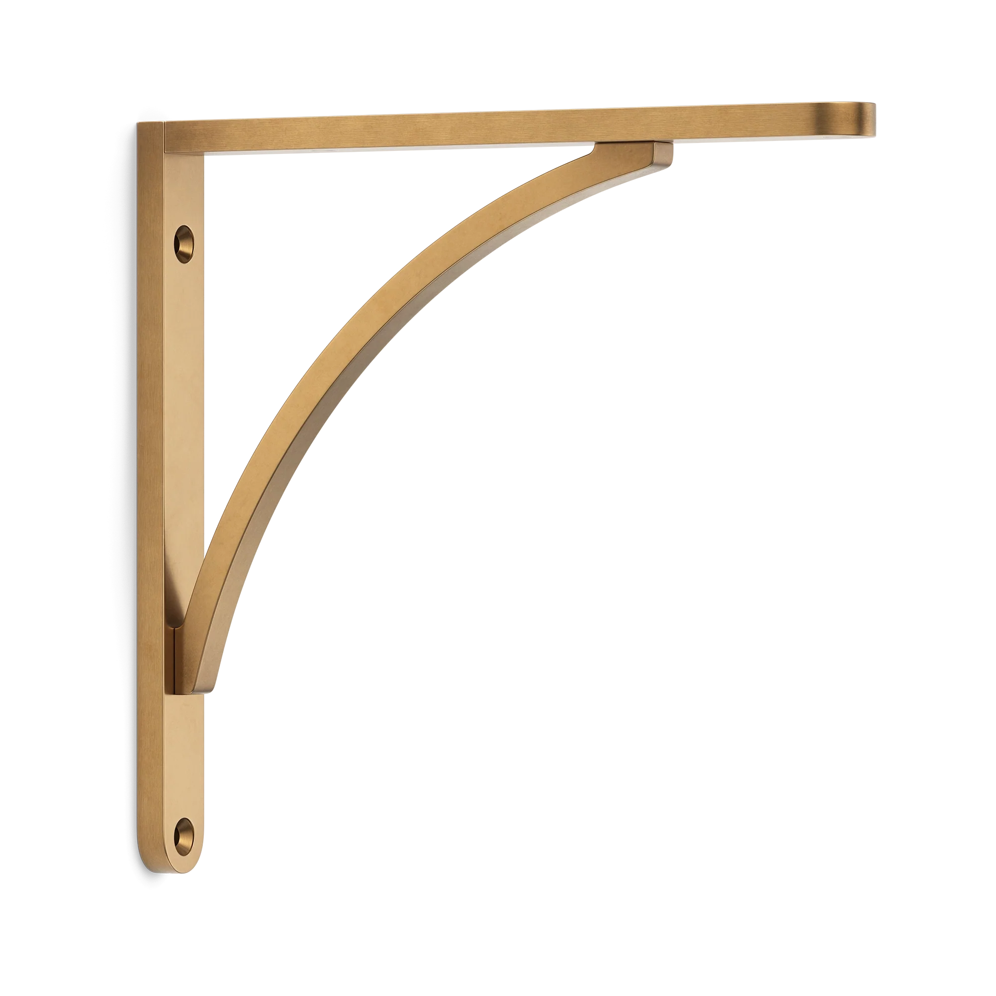 Armac Martin Handsworth Flush Mounted Shelf Bracket in 150mm / Fine English Antique