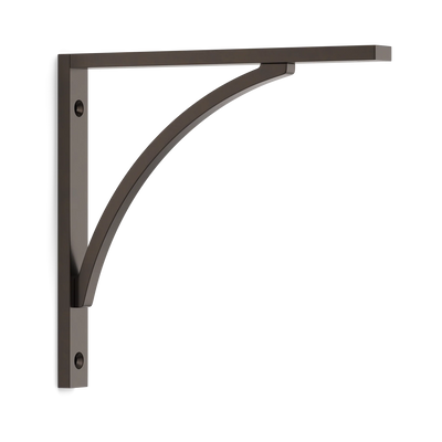 Armac Martin Hockley Flush Mounted Shelf Bracket in 150mm / Dark Bronze