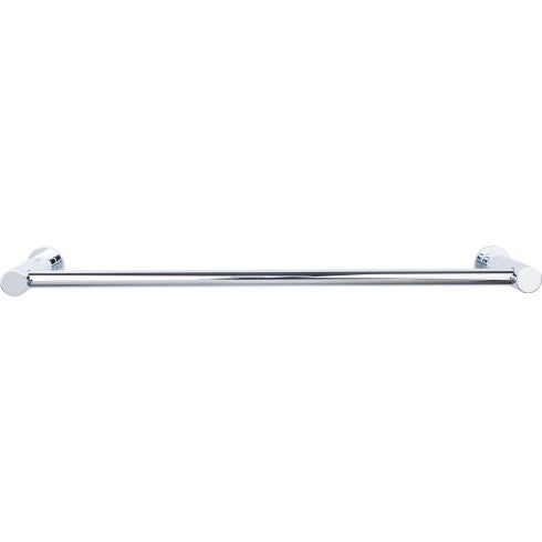 Top Knobs Hopewell Bath Towel Bar 30" in Polished Chrome