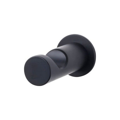 Top Knobs Hopewell Bath Single Hook in Flat Black
