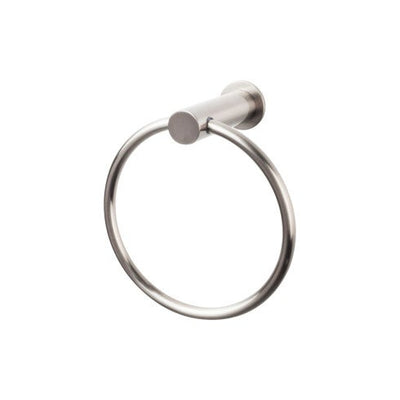 Top Knobs Hopewell Bath Ring in Brushed Satin Nickel