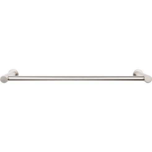 Top Knobs Hopewell Bath Towel Bar 24" in Brushed Satin Nickel