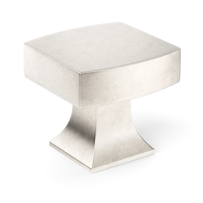 Armac Martin Harold Plain Cabinet Knob in 32mm / Barrelled Nickel Plate