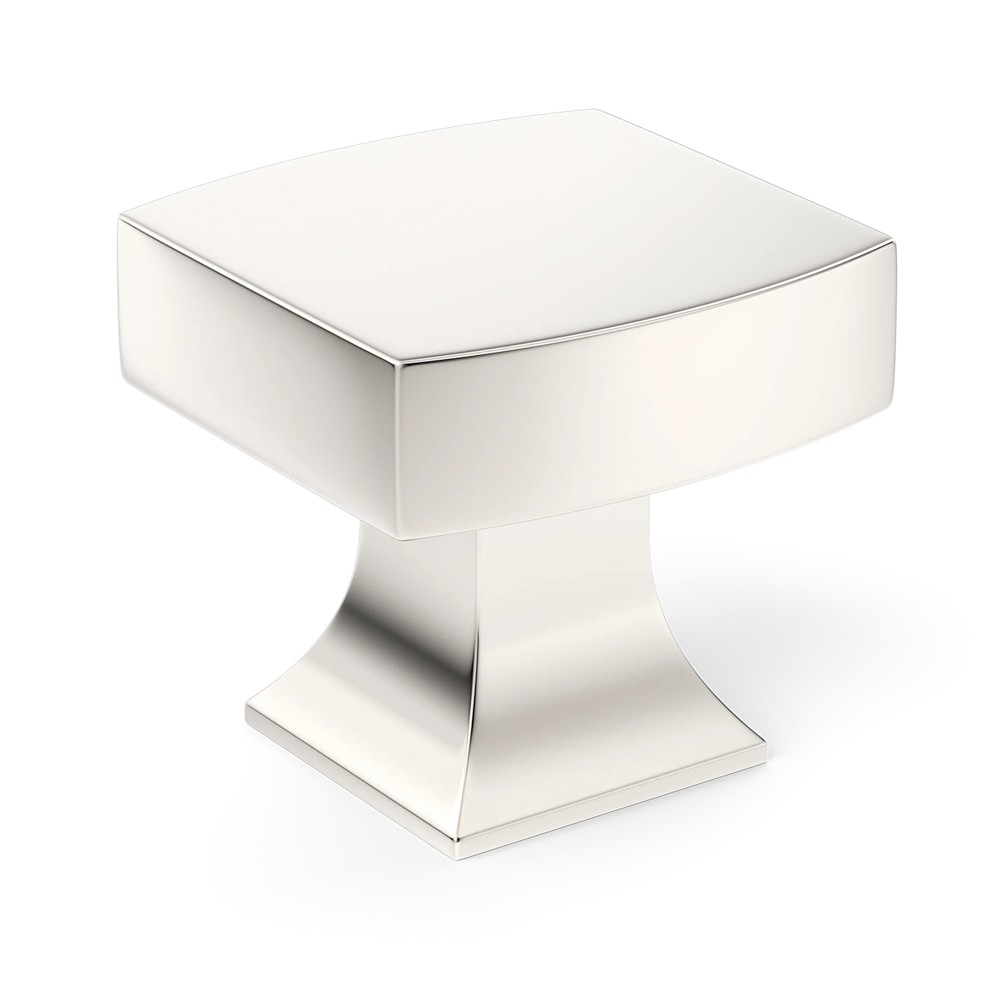 Armac Martin Harold Plain Cabinet Knob in 32mm / Polished Nickel Plate
