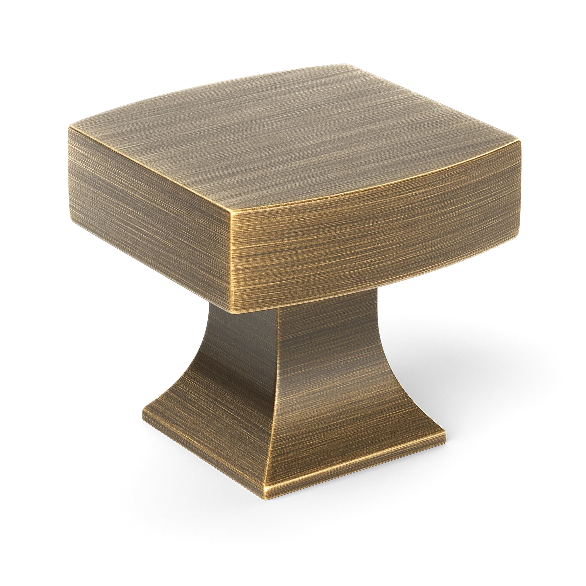 Armac Martin Harold Plain Cabinet Knob in 32mm / Satin Antique Satin Lacquered