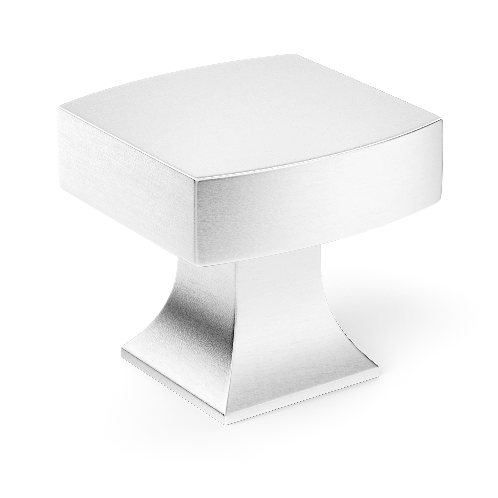 Armac Martin Harold Plain Cabinet Knob in 32mm / Satin Chrome Plate