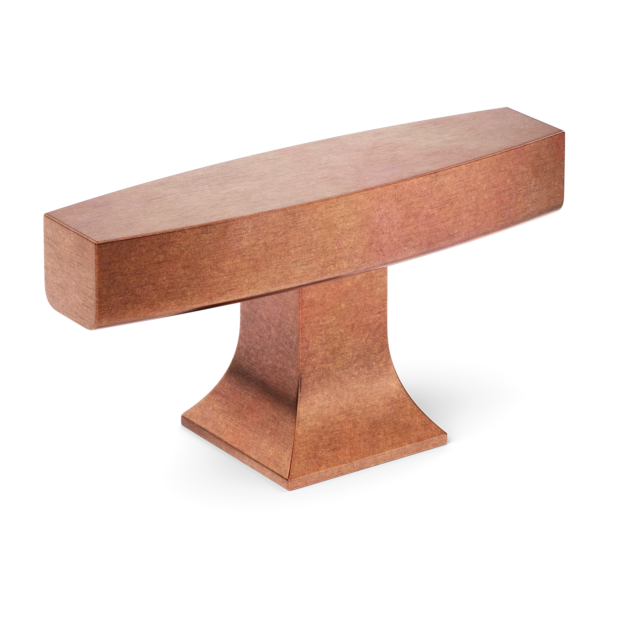 Armac Martin Harold Plain T-bar Handle in 58mm / Aged Copper