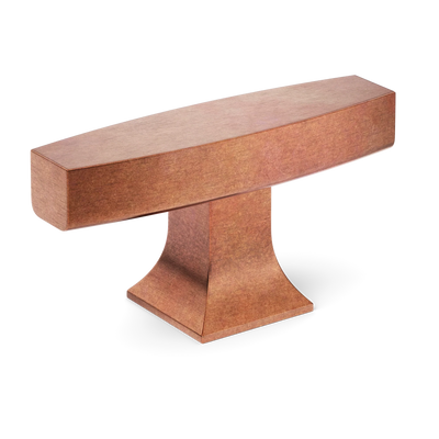 Armac Martin Harold Plain T-bar Handle in 58mm / Aged Copper
