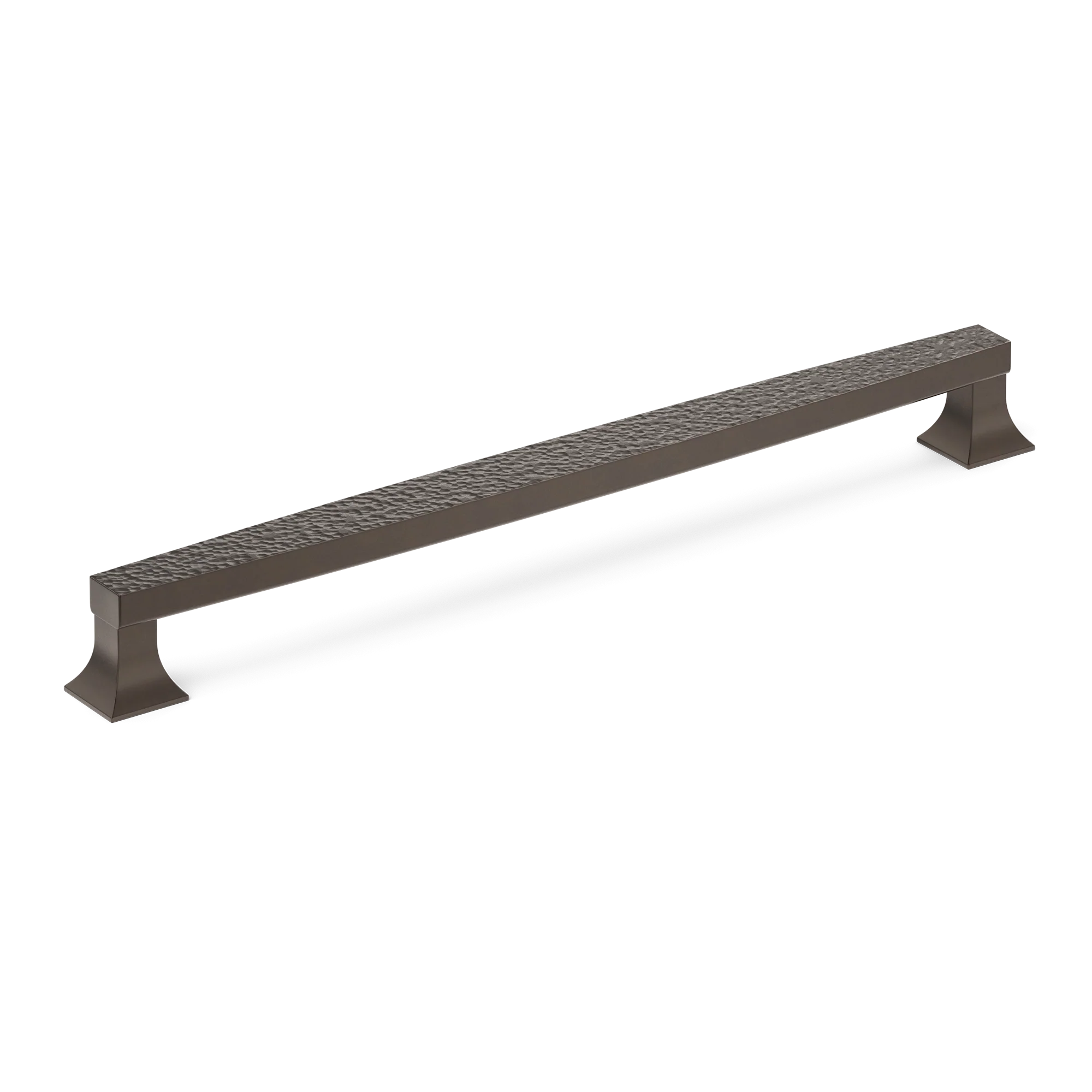 Armac Martin Harold Hammered Appliance Pull in 352mm / Dark Bronze