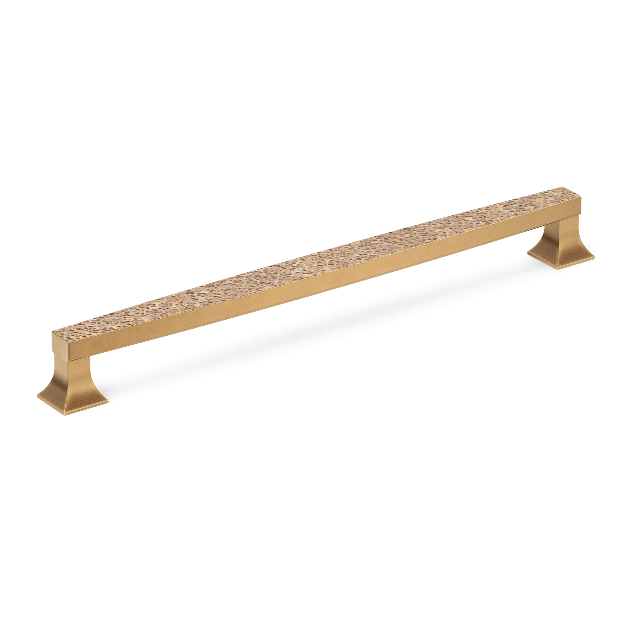 Armac Martin Harold Hammered Appliance Pull in 352mm / Fine English Antique