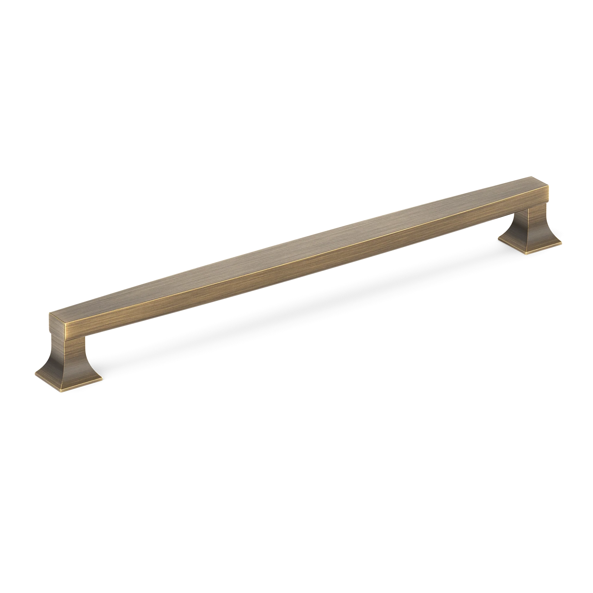 Armac Martin Harold Plain Appliance Pull in 352mm / Satin Antique Satin Lacquered