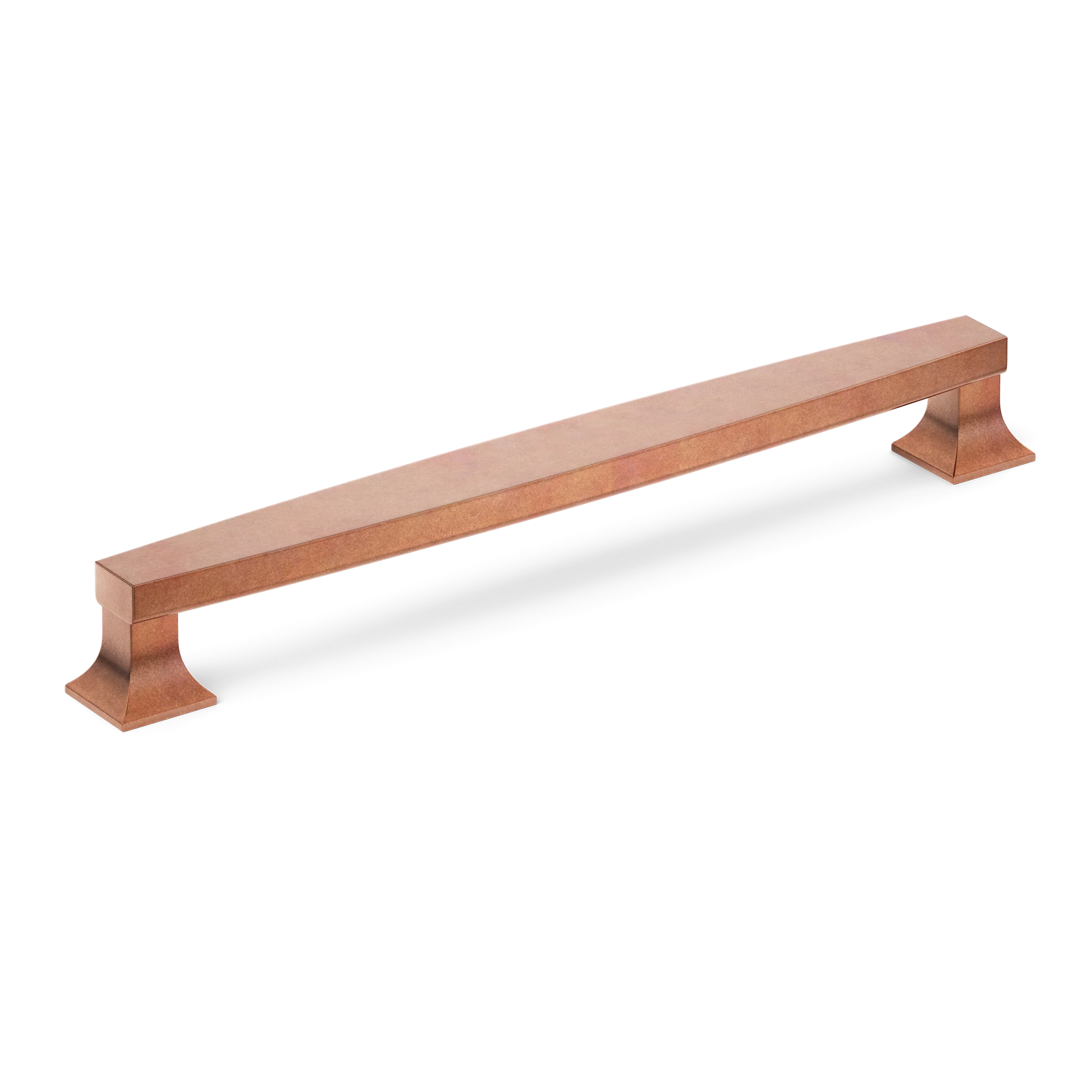 Armac Martin Harold Plain Cabinet Handle in 96mm / Aged Copper