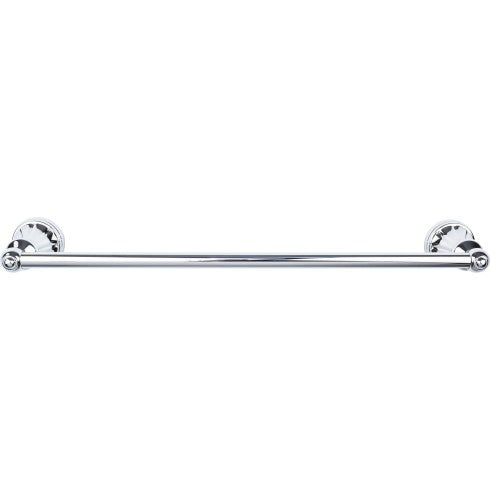 Top Knobs Hudson Bath Towel Bar 30" in Polished Chrome