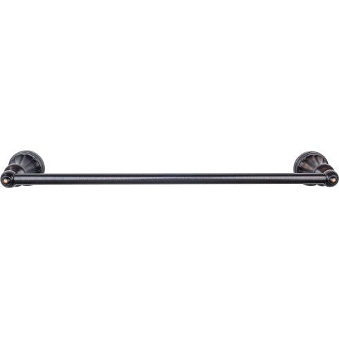 Top Knobs Hudson Bath Towel Bar 30" in Tuscan Bronze