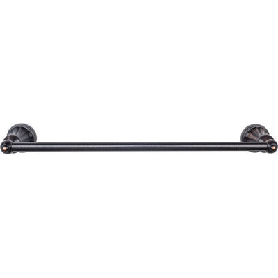 Top Knobs Hudson Bath Towel Bar 30" in Tuscan Bronze
